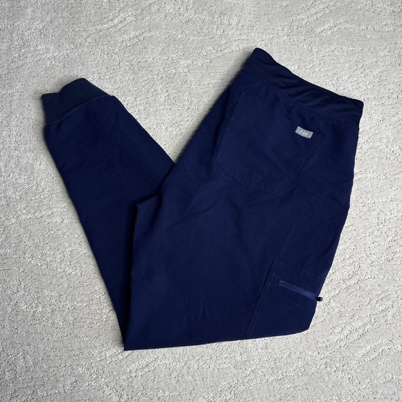 Figs Pants - Women's FIGS Large Zamora Jogger Scrub Pants Royal Blue